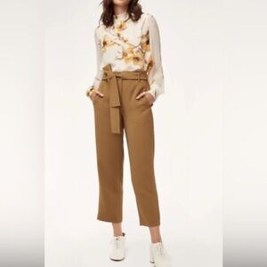 Aritzia Wilfred Jallade Tie Front Pants
